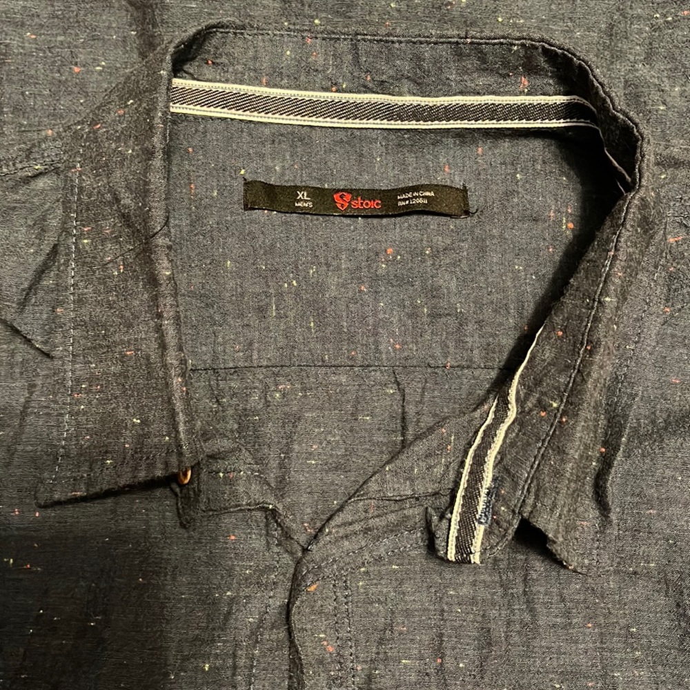 Stoic Mens Shirt Sleeve Shirt